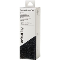 Cricut Joy Smart Iron-On - Glitter Black bedrukkingsmateriaal