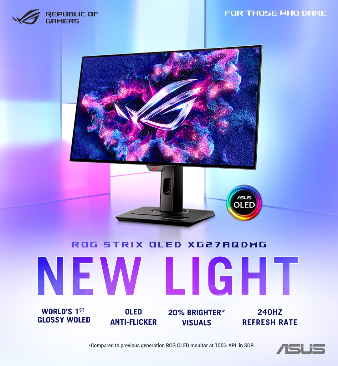 Rog Strix OLED XG27AQDMG