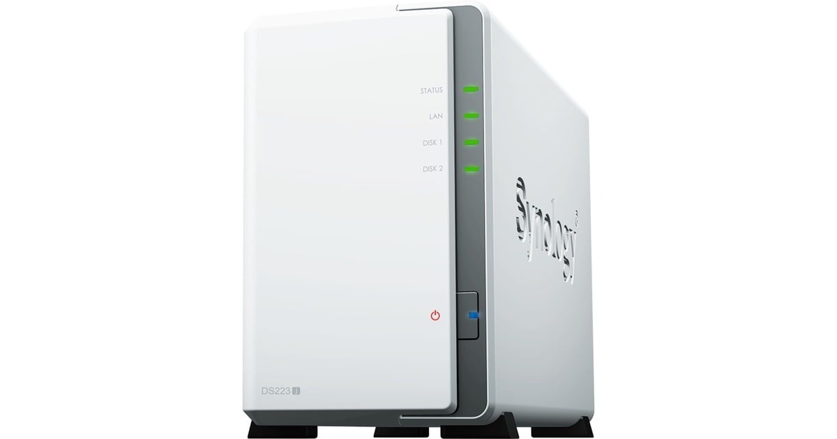 Synology DS223 Serveur NAS HAT5300 24To (2x12To)
