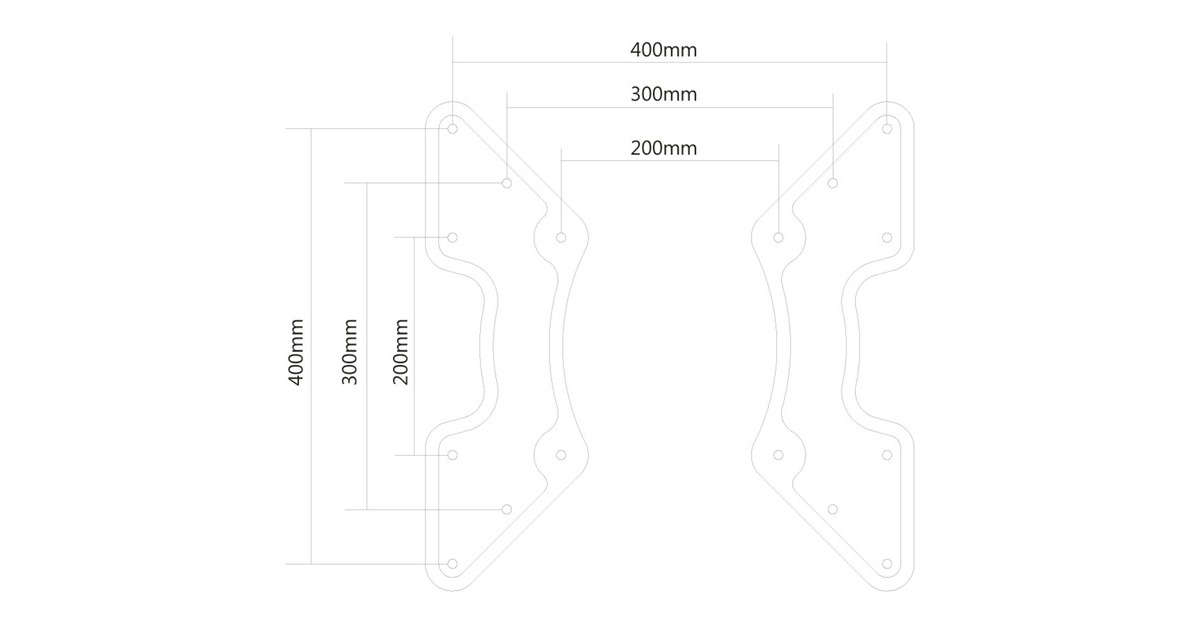 FPMA-VESA440 - Neomounts vesa adapter plate - Neomounts