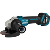 Makita 18 V Haakse slijper 125 mm DGA513ZJ Blauw/zwart, Accu en oplader niet inbegrepen, in Mbox, met vastzetschakelaar