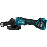 Makita 18 V Haakse slijper 125 mm DGA513ZJ Blauw/zwart, Accu en oplader niet inbegrepen, in Mbox, met vastzetschakelaar