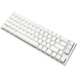 Ducky One 3 SF White, gaming toetsenbord Wit/zilver, BE Lay-out, Cherry MX RGB Speed Silver, RGB leds, 65%, ABS