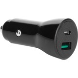 Mobiparts Dual-USB autolader (30 W) Zwart