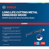 Bosch Expert Reciprozaagblad Wood with Metal Demolition S 1167 XHM 225 mm, 3 stuks