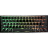 Ducky One 2 Pro Mini, gaming toetsenbord Zwart, BE Lay-out, Cherry MX2A Silent Red, RGB leds, ABS, 60%