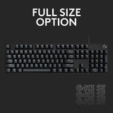 Logitech G413 TKL SE Mechanical Gaming Keyboard Zwart, US-International, GL Tactile