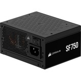 Corsair SF750, 750 Watt voeding  Zwart, 2x PCIe, 1x 12VHPWR, Kabelmanagement