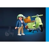 PLAYMOBIL Vespa - 1969 Vespa 150 Sprint Veloce, lichtgroen Constructiespeelgoed 71621