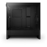 NZXT H5 Flow v2 midi tower behuizing Zwart | 1x USB-A | 1x USB-C | Tempered Glass