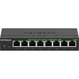 Netgear 8-port 2.5G Multi-Gigbit  Ethernet Plus Switch (MS308E) Zwart, Unmanaged