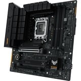 ASUS TUF GAMING B760M-BTF WIFI D4 socket 1700 moederbord Zwart, 2.5 Gb-LAN, Sound, BT, WLAN, µATX