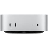 Apple Mac Mini (2024) pc-systeem Zilver | M4 Pro 12 Core | M4 Pro 16-Core GPU  | 24 GB | 512 GB SSD