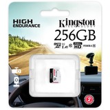 Kingston microSD256GB High Endurance UHS-I U1 KIN geheugenkaart Wit/zwart