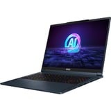 MSI Stealth 16 AI Studio A1VIG-020BE 16"  gaming laptop Donkerblauw | Core Ultra 9 185H | RTX 4090 | 32 GB | 2 TB SSD | 120 Hz