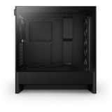 NZXT H5 Flow RGB v2 midi tower behuizing Zwart | 1x USB-A | 1x USB-C | RGB | Tempered Glass