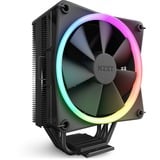 NZXT T120 RGB cpu-koeler Zwart, RGB leds, 4-pins PWM fan-connector