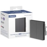 Aqara Smart Wall Switch H1 dubbele schakelaar Antraciet, Zigbee 3.0