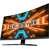 GIGABYTE M32QC 32" Curved gaming monitor Zwart, 2x HDMI, DisplayPort, 2x USB-A, 1x USB-C, 165 Hz