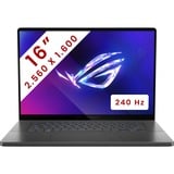 ASUS ROG Zephyrus G16 (GA605WI-QP055W) 16"  gaming laptop Donkergrijs | Ryzen AI 9 HX 370 | RTX 4070 | 32 GB | 1 TB SSD | 240 Hz