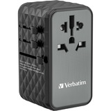 Verbatim GaN III 100W universele reisstekker Zwart