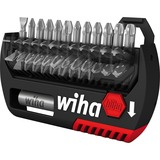 Wiha Bitset FlipSelector Standard 25 mm Zwart/rood, TORX® 13-delig 1/4" C6,3 met riemclip