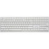 Ducky Zero 6108, gaming toetsenbord Wit, BE Lay-out, Cherry MX2A Red, RGB leds, ABS, Hot-swappable