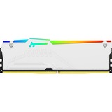 Kingston FURY 32 GB DDR5-6000 (2x 16 GB) Kit werkgeheugen Wit, KF560C36BWE2AK2-32, Beast RGB, XMP 3.0