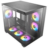 Antec CX800 Elite RGB midi tower behuizing Zwart | 2x USB-A | Tempered Glass