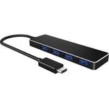 ICY BOX IB-HUB1410-C3 usb-hub Zwart, 4x USB-A 3.2 (5 Gbit/s)