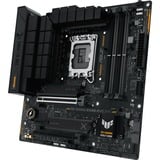 ASUS TUF GAMING B760M-PLUS WIFI socket 1700 moederbord Zwart, RAID, 2.5Gb-LAN, WLAN, BT, Sound, µATX