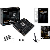 ASUS TUF GAMING B760M-PLUS WIFI socket 1700 moederbord Zwart, RAID, 2.5Gb-LAN, WLAN, BT, Sound, µATX