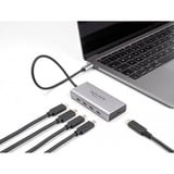 DeLOCK USB 10 Gbps USB-C Hub usb-hub Grijs