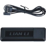 Lian Li UNI FAN SL120 Wireless case fan Zwart, 3 stuks, 4-pin PWM fan-connector