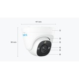 Reolink P334 smart 4K UHD PoE beveiligingscamera Wit