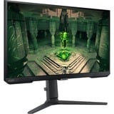 SAMSUNG Odyssey G4 G40B 25" gaming monitor Zwart, 2x HDMI, 1x DisplayPort, 240 Hz