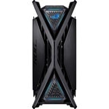 ASUS ROG Hyperion GR701 BTF Edition big tower behuizing Zwart | 4x USB-A | 1x USB-C | RGB | Tempered Glass