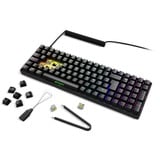 Sharkoon SKILLER SGK50 S2, gaming toetsenbord Zwart, BE Lay-out, Gateron Yellow, RGB leds, Hot-swappable