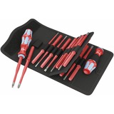 Wera Kraftform Kompakt VDE Stainless 17 extra slim 1 schroevendraaier Rood/blauw, 17-delig