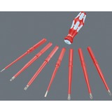 Wera Kraftform Kompakt VDE Stainless 17 extra slim 1 schroevendraaier Rood/blauw, 17-delig