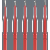 Wera Kraftform Kompakt VDE Stainless 17 extra slim 1 schroevendraaier Rood/blauw, 17-delig