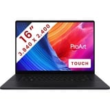 ASUS ProArt P16 OLED (H7606WI-ME006X) 16"  laptop Zwart | Ryzen AI 9 HX 370 | RTX 4070 | 32 GB | 1 TB SSD