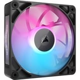 Corsair RX120 MAX RGB case fan Zwart, 1 stuk, 4-pins PWM fan-connector