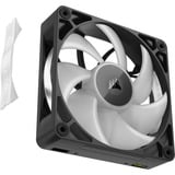 Corsair RX120 MAX RGB case fan Zwart, 1 stuk, 4-pins PWM fan-connector