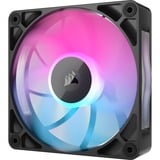 Corsair RX120 MAX RGB case fan Zwart, 1 stuk, 4-pins PWM fan-connector