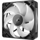 Corsair RX120 MAX RGB case fan Zwart, 1 stuk, 4-pins PWM fan-connector