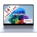 SAMSUNG Galaxy Book4 Edge (NP940XMA-KB1BE) 14"  Copilot+ laptop Blauwgrijs | Snapdragon X Elite X1E-80-100 | Adreno GPU | 16 GB | 512 GB eUFS