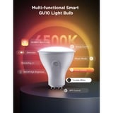 Govee GU10 Wifi&BLE RGBWW Smart led Bulb 400lm (2-pack) ledlamp 2.4 GHz Wi-Fi, Bluetooth