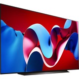 LG OLED83C46LA 83" Ultra HD OLED-tv Zwart, 4x HDMI, 3x USB-A, Optisch, CI, Bluetooth, LAN, WLAN, HDR10