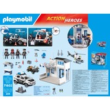 PLAYMOBIL Action Heroes - Politiestation met voertuigen Constructiespeelgoed 71602